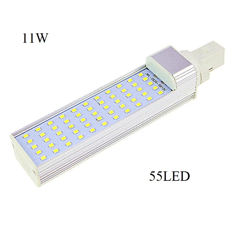 

Lampada G23 G24 E27 5W 7W 9W 11W 13W Led Light Horizontal Plug Lamps 2835 SMD Corn Lamp High Light AC 85V-265V Cool/Warm white