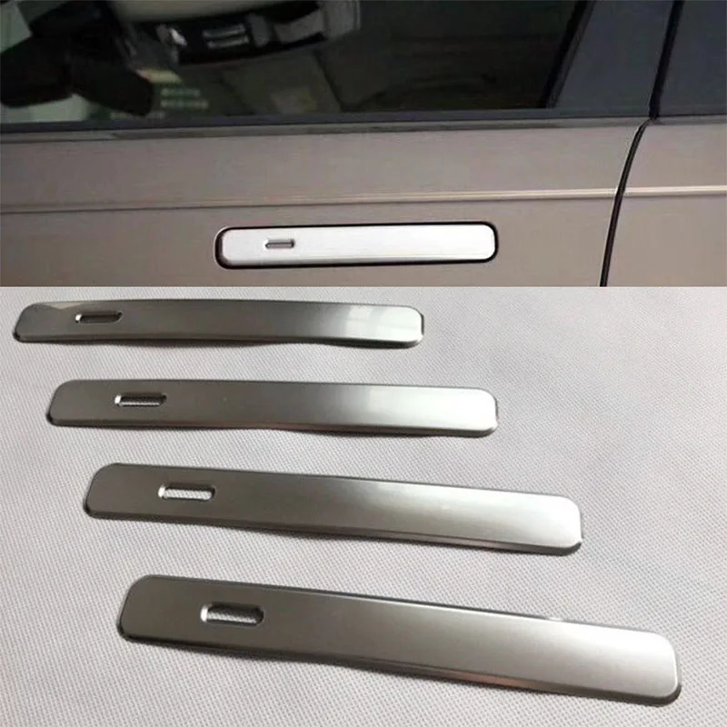

Auto New Stainless Car Stying Door Handle Cover Trim Decorative Sticker Fit for Land Rover Range Rover Velar 2017 2018 Exterior