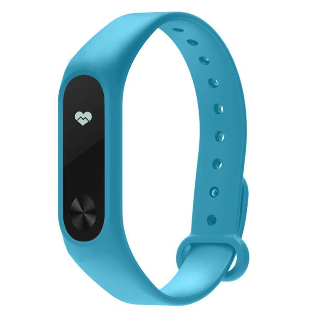 Fashion soft silicone Strap For Xiaomi Mi Band 2 smart watch Strap Bracelet Replacement Wristband Band Colorful Strap For Xiaomi