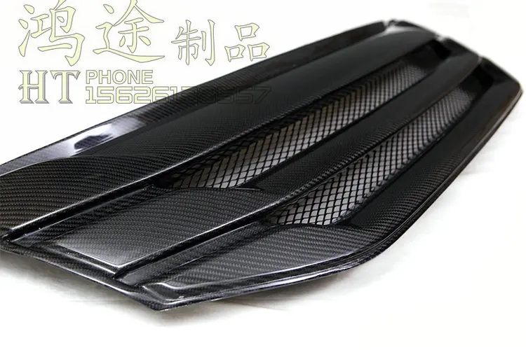 Front carbon fiber  Car  Grill Car grille for HONDA Crosstour 2014     Racing Grills  grille