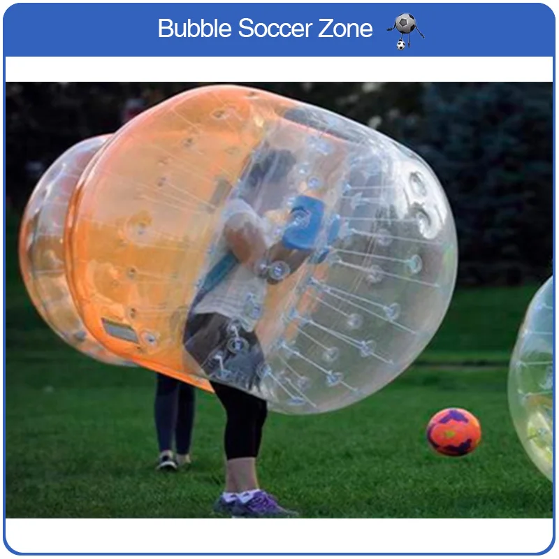 Gratis Verzending Bubble Ball Voetbal Dia 1.5m Bubble Ball Voetbal Outdoor Transparante Bumper Bal Voor Volwassenen