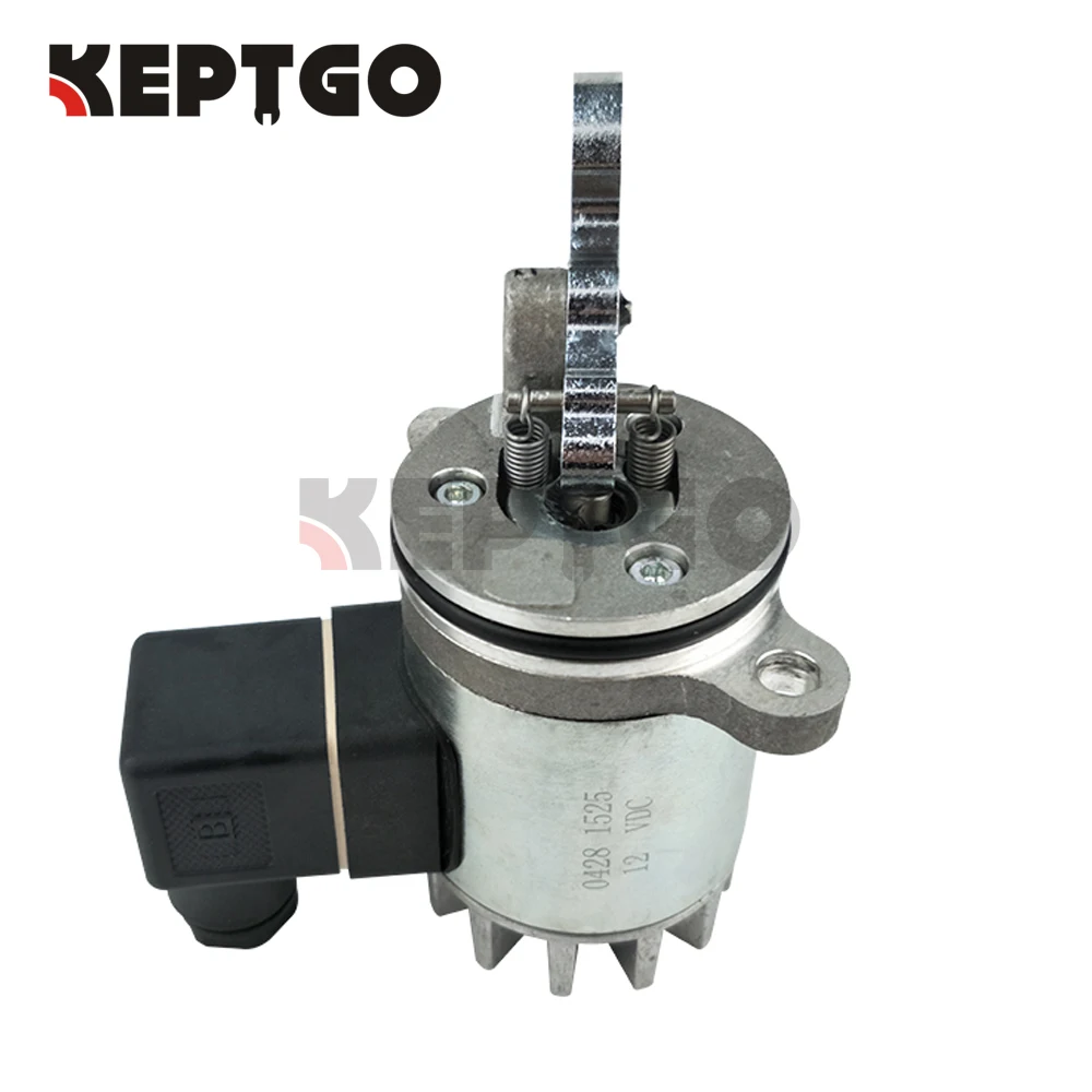 

0428 1525 / 04281525 / 0428-1525 Fuel Shutoff Solenoid 12v For Deutz F4L2011 F3M2011 BF4M2011 F4M2011 F3M1011 F4M1011