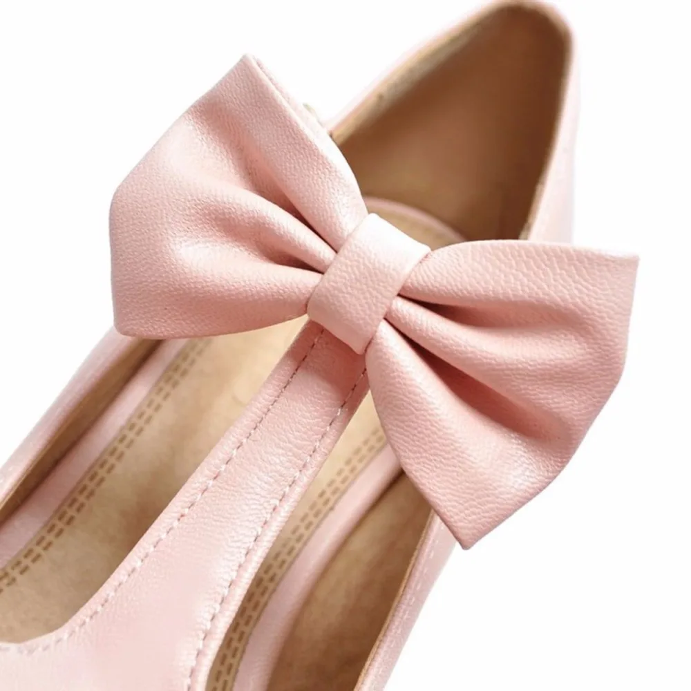 QPLYXCO fashion sweet shoes woman big size 31-47 high heels sexy women shoes spring autumn pumps party office wedding shoes T-1
