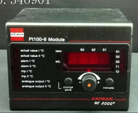 [SA] Germany KRIWAN Pt100-6 INT2000 temperature monitor switching amplifier