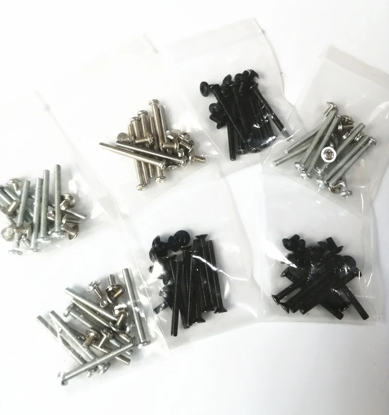 JUULASEN M3*30mm Computer PC Water Cooling Heat Exchanger Radiator Fans Installation Fixed Black Screw