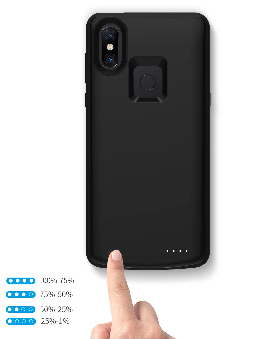 New Battery Charger Case For Xiaomi mi Mix 3 Silm shockproof External power bank Case Silicone Soft Fram Charging Cover Funda