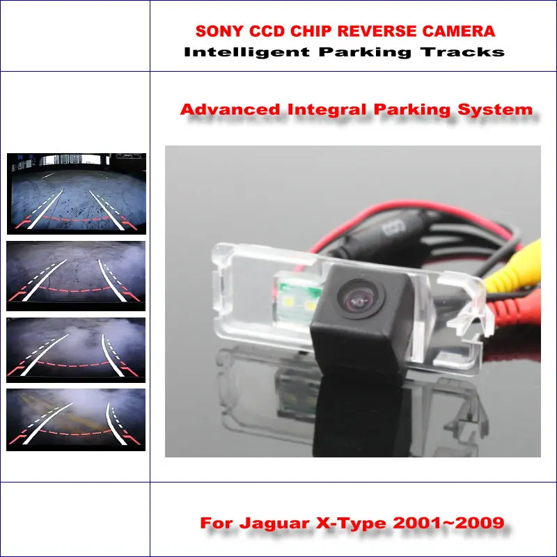 

For Jaguar X-Type 2001-2009 Car Intelligentized Reverse Backup Camera Auto Rear View Dynamic Guidance Tracks CAM HD CCD