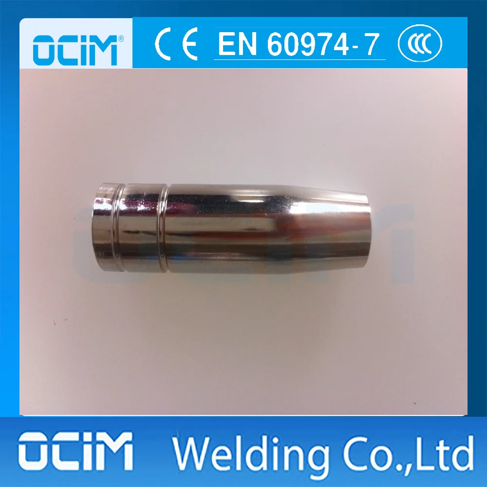 MB15AK 12MM 원추형 노즐 용접 액세서리 실드 컵, 5 개