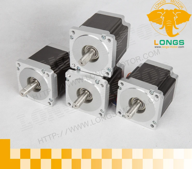 4PCS  Nema 34 stepper motor 878 oz.in CE ISO ROHS CNC Cut Mill Foam Laser Engraving--longs motor