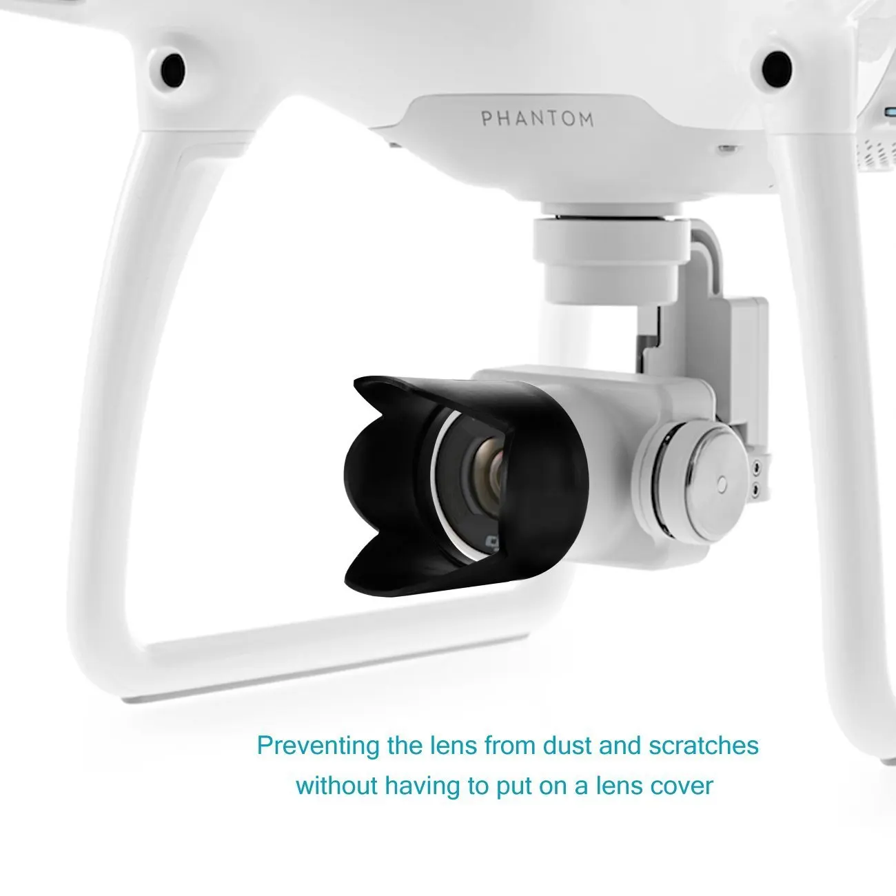 Lens Hood For DJI Phantom 3 4 Drone Cap Lens Cover Camera Cover Anti Glare Sun Shade Light Protection Shield Gimbal Accessories image 3