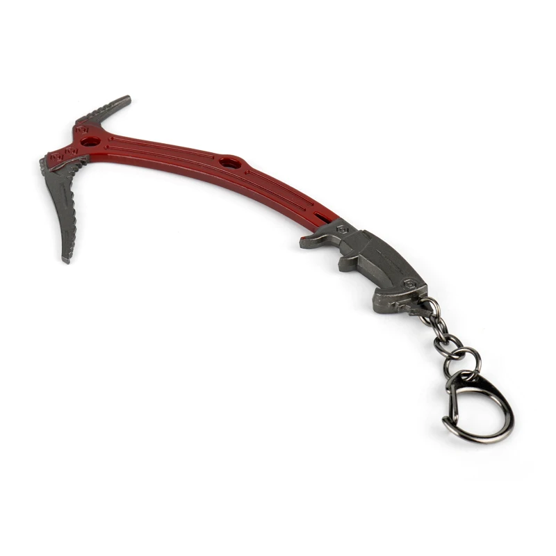 New Tomb Raider Keychain Lara Croft Climbing Axe Metal Pendant chaveiro Key Ring bag charm Key Chain portachiavi Game Jewelry-50