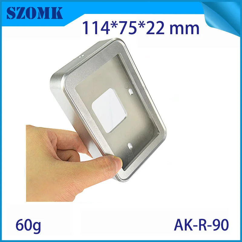 10Pcs 114*75*22mm plastic enclosure for pcb distribution box RFID plastic access control instrument housing case