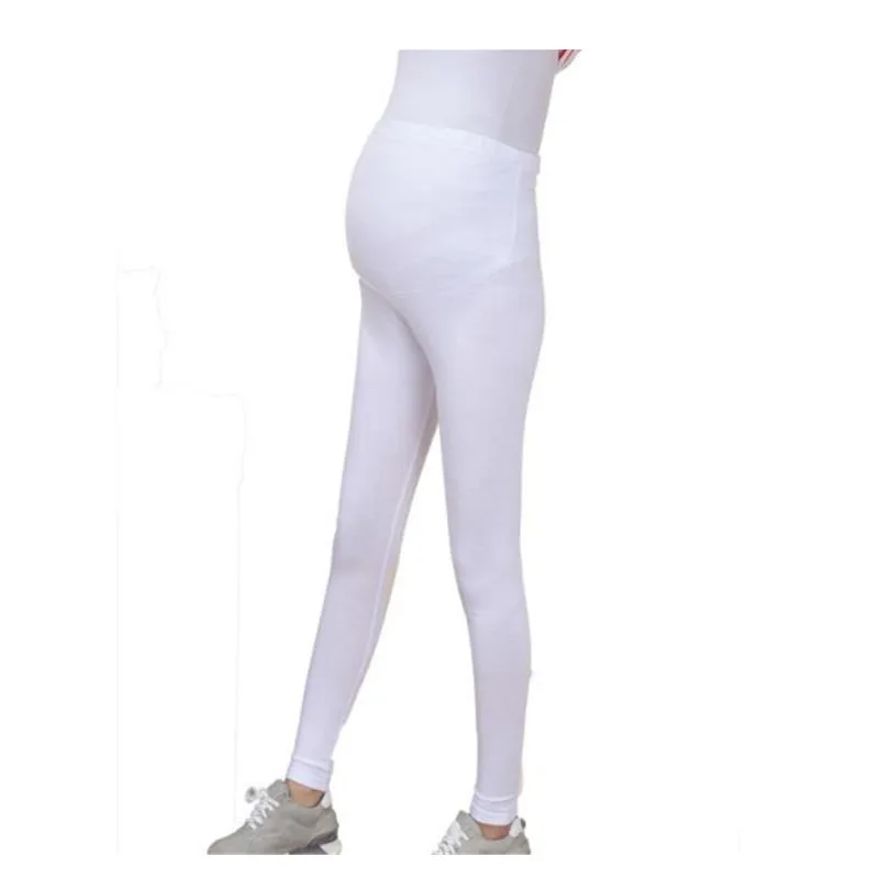 Plus Size Maternity Women Leggings Adjustable High Waist Belly Pants Cotton Pencil Trouser Nursing Pregnancy Clothing B0011