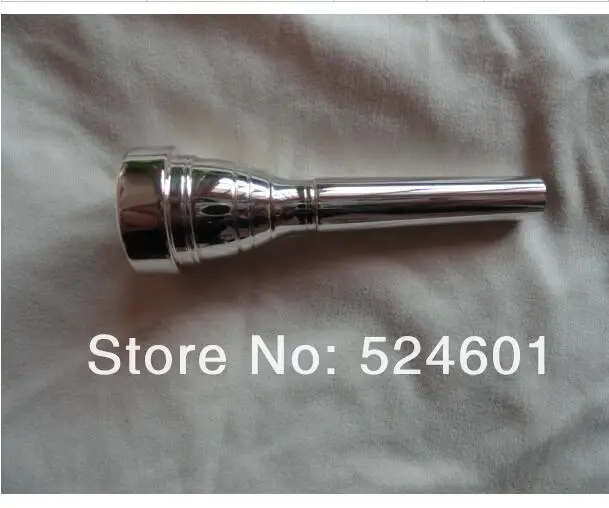 

High Quality Bb Trumpet 7C 5C 3C Small Instrument Accessories Pure Copper Mouth Silver Plated Surface Trumpet Nozzle