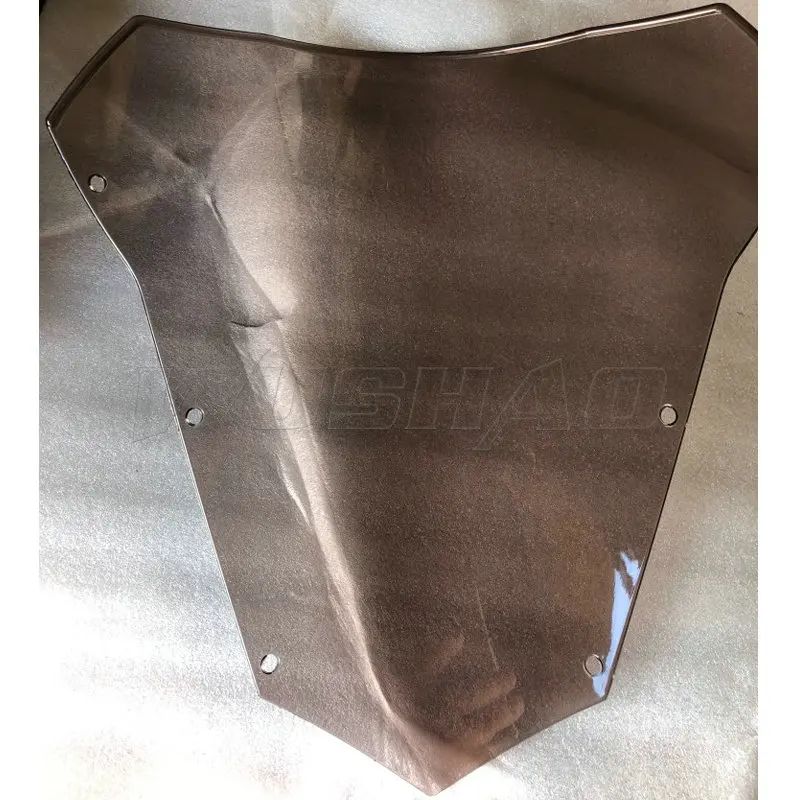 Motorcycle Double Bubble Windshield Windscreen Screen For 2007 2008 2009 2010 Yamaha FZ6 S2 600 FZ-6 FZS600 Fazer FZ 6 Smoke