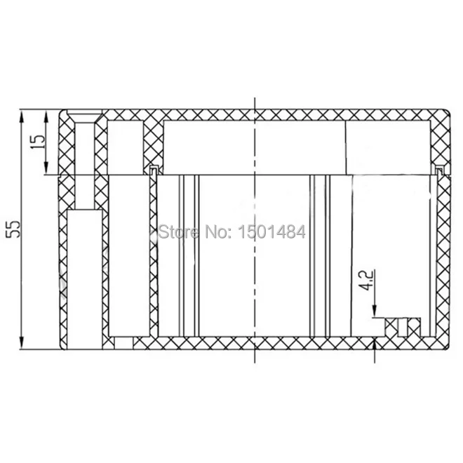 NEW waterproof Plastic Project Box Instrument Enclosure 115x90x55mm(L*W*H) DIY