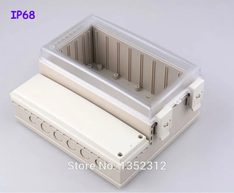 228*206*113mm IP68 waterproof plastic box for electronic housing DIY project box sealed control box PLC instrument junction box