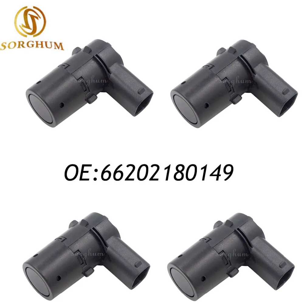 4PCS Parking Assist Sensor PDC For BWM 535i 650i 550i Z4 66202180149 66200306567 66206989068,6989068,66216938738,6938738