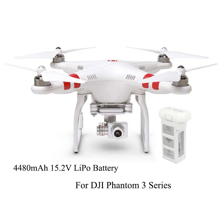 15.2V 4480mAh Drone Battery for DJI Phantom 3 SE Intelligent Flight Li-Po Battery Professional Standard RC Drone Accessories