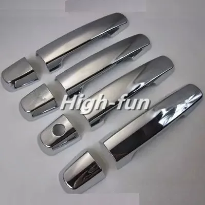 New Chrome Car Door Handle Cover Trim For Chery Tiggo 2005 2006 2007 2008 2009 2010 2011 2012 2013