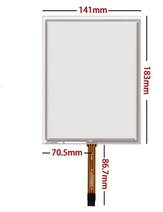 

141*183 new 8 inch resistance touch screen with AT080TN52 v. 1 ej080na-05b 04C liquid crystal display