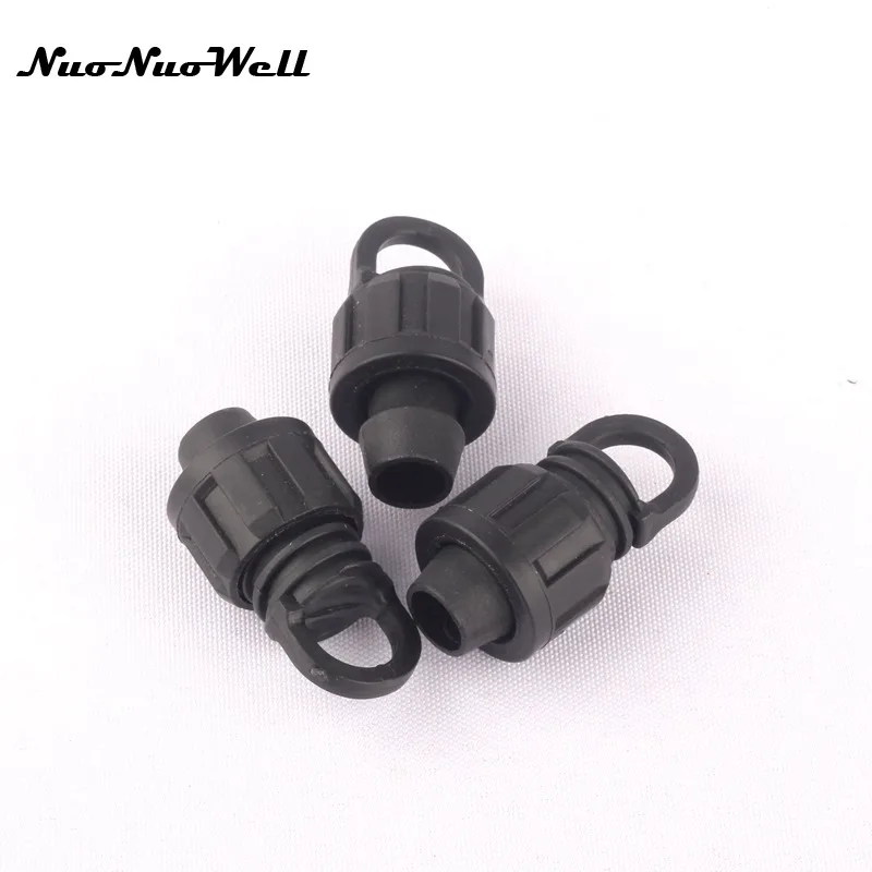 

Hose End Drip Tape Connector for Garden, Greenhouse, Micro Drip Irrigation, Watering Pipe Plug Fittings, 5/8 ", 16mm, 5Pcs