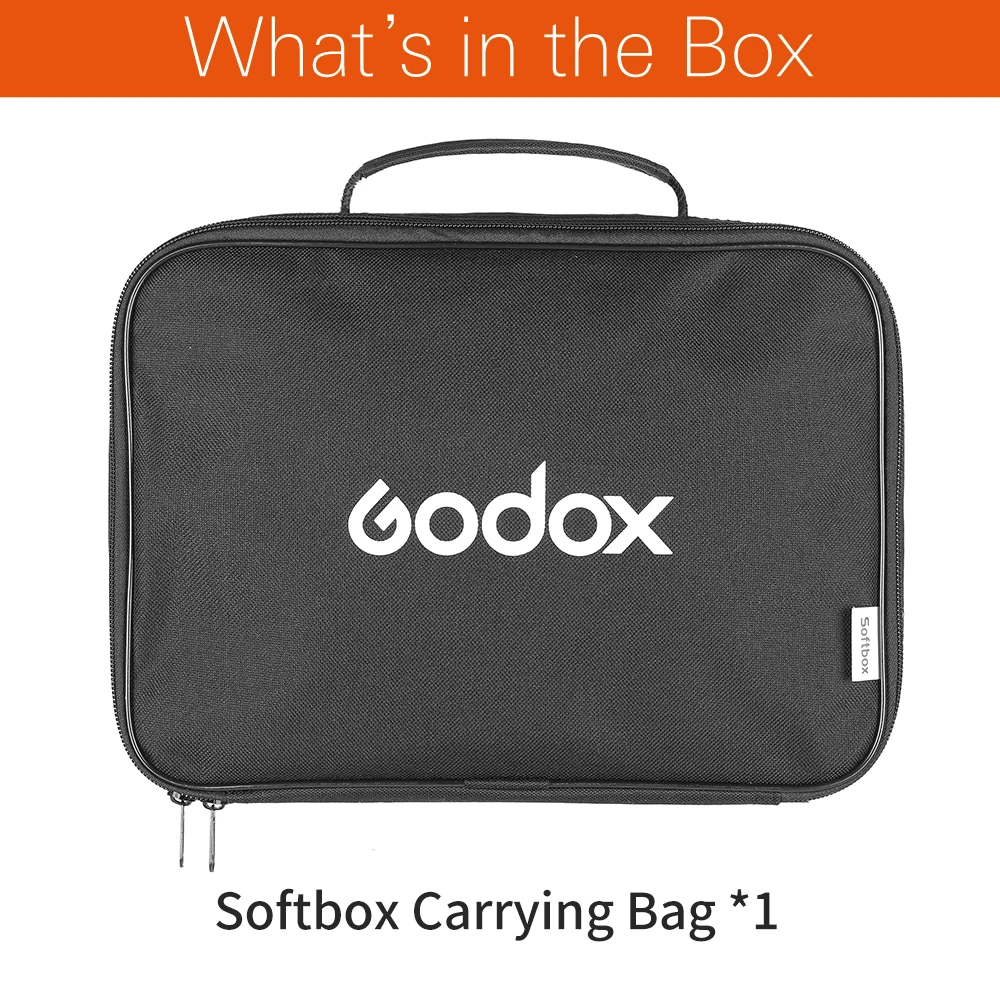 Godox Storage Bag Portable Carry Bag Case for 80 * 80cm / 60 * 60cm / 50 * 50cm / 40 * 40cm with S-type Bracket Softbox