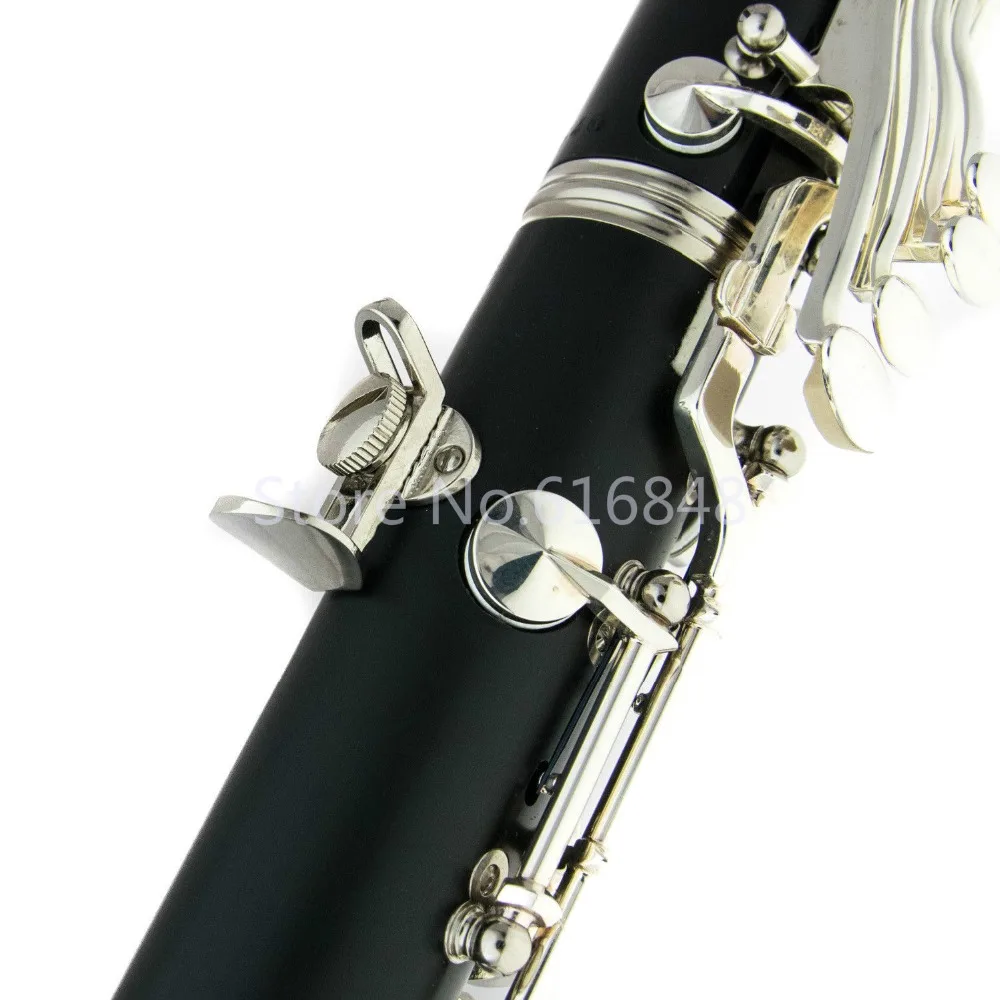 Brand Buffet Crampon Prodige Bb Clarinet 17 Keys B Flat Musical Instruments High Qualiey Bakelite Tube Nickel Plated Clarinet