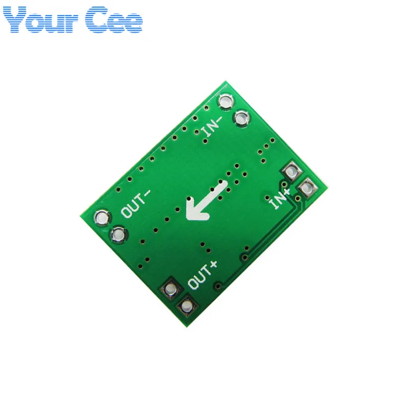 5 Stuks/1Pc Ultra-Klein Formaat DC-DC Mp1584 3a Verstelbare Buck Step Down Converter Voedingsmodule Voor Arduino Vervangen Lm2596