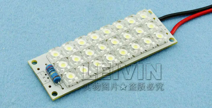 Super Bright Piranha Led Board 12v Lamp 24LED 48LED whiter Light LED Lights Lamp Street energy saving FOR car