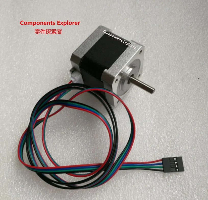 Nema 17 Stepper Motor 17HS1352-P4130 42BYGH33 Motors 1.3A 0.25Nm 1.8 Degree for CNC 3D Printer