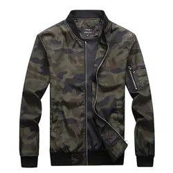 M-7XL 2024 New Autumn Men's Camouflage Jackets Male Coats Camo Bomber Jacket Mens Brand Clothing Outwear Plus Size M-7XL