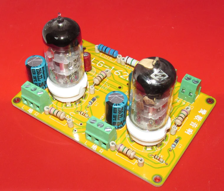 DYKB 6N11 6DJ8 Vacuum Tube Buffer Preamplifier Preamp SRPP Headphone Amplifier Board