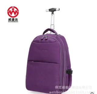 wheeled Rolling Backpacks Travel trolley Rolling bags Men Nylon Travel trolley Luggagebag  Business luggage suitcase on wheels