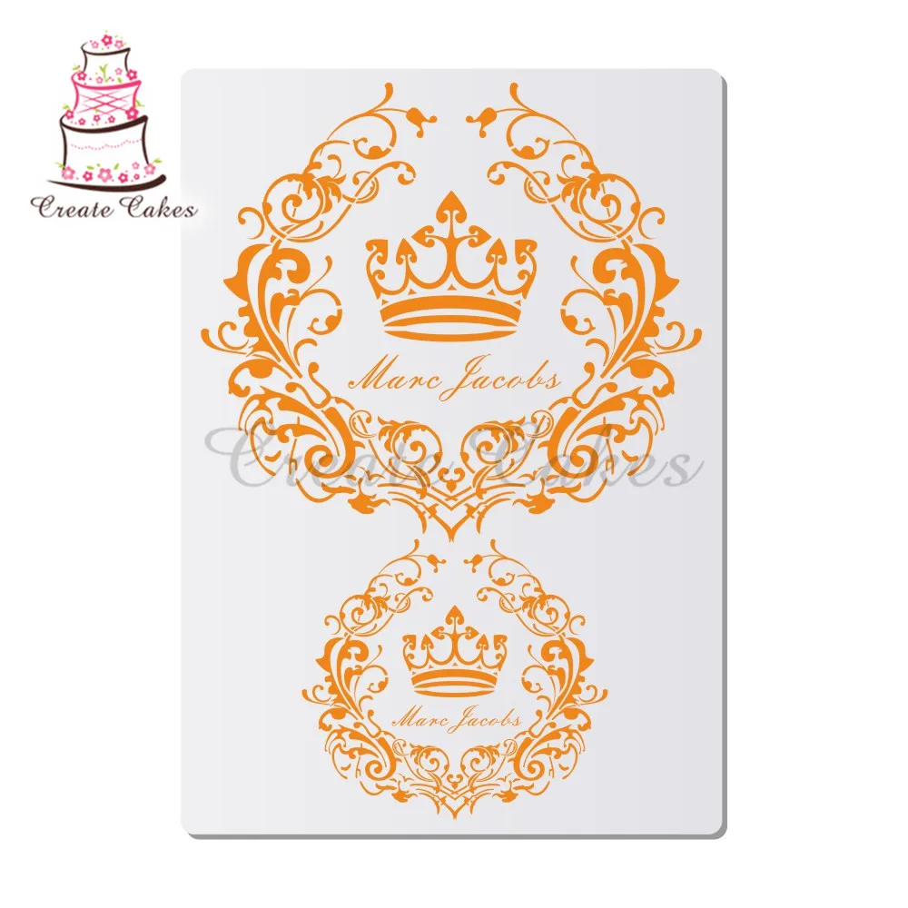 Crown DIY  Scrapbooking Stamp Craft Hollow Layering Stencils For Wall Painting Album Decorative Embossing Paper Card