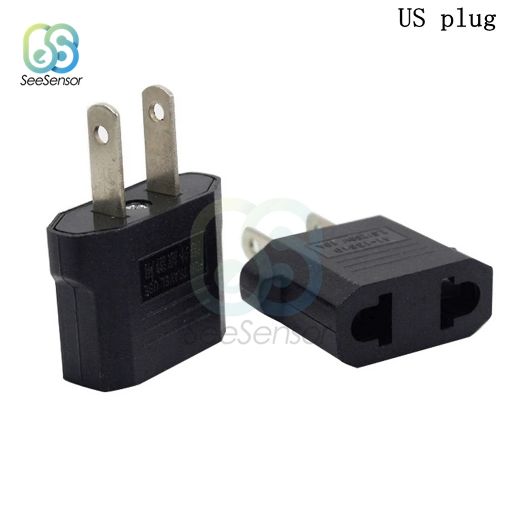 5Pcs Universal Travel Power Plug Adapter AU to US Adapter Converter Power Plug Adapter Connector