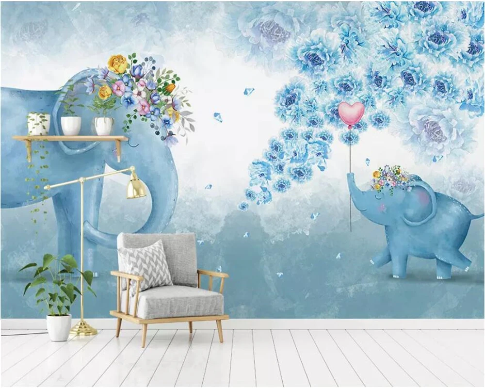 

welllyu Custom large mural 3d photo wallpaper cartoon children room living room TV background wall paper papel de pared 3d mural