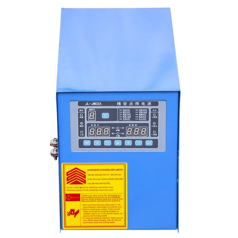 Double Pulse Capacitor Energy Storage Welder Battery spot welder Hardware Spot Welding Machine DP-1KW/3KW/5KW