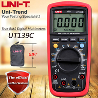 UNI-T UT139C True RMS Digital Multimeter VFD Test NCV Test Temperature Test