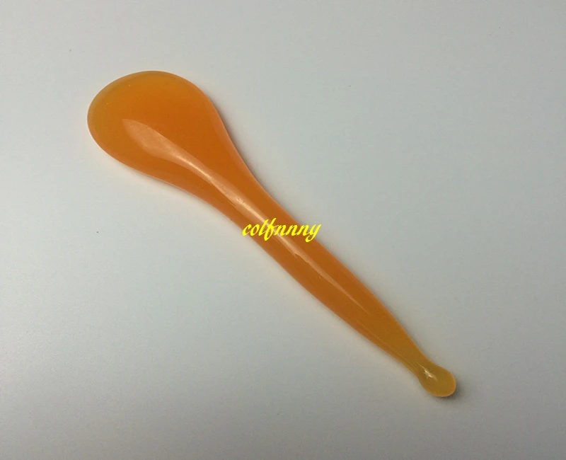 100pcs/lot Fast shipping Beeswax poking rod Beauty massage stick Wand Eye Massager Resin facial massage wand