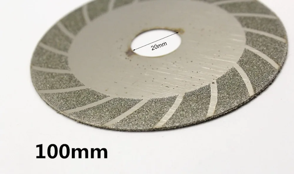 100mm diamentowe tarcza ścierna otwór otwór 20mm płytki Ostrza tnące do kamienia granitowego