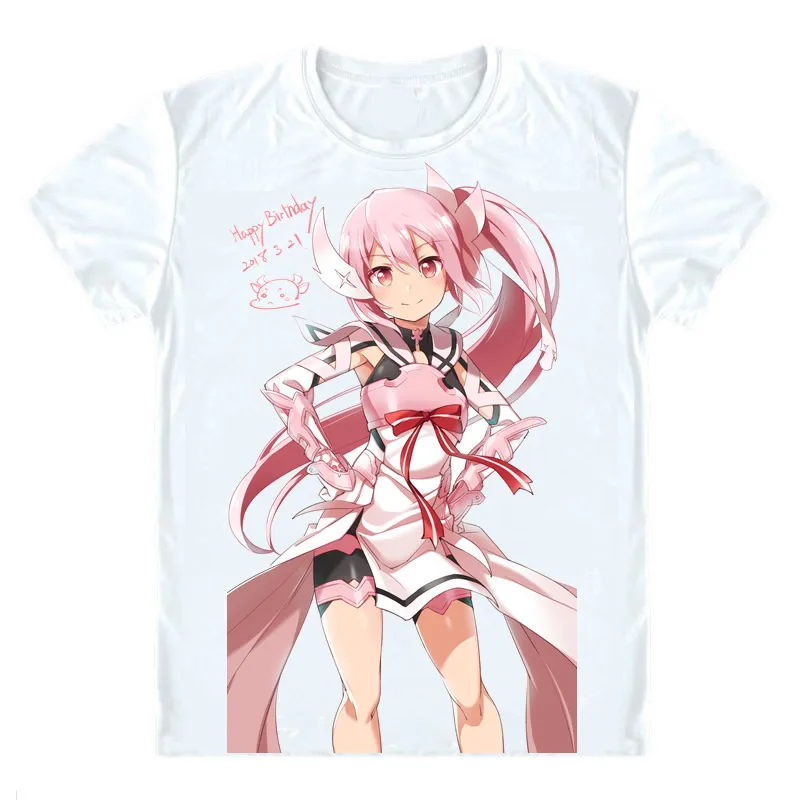 Yuki Yuna is a Hero T-Shirts Multi-style Short Sleeve Shirts Yuuki Yuuna Yuki Yuna wa Yusha de Aru Yuna Yuki Cosplay Shirt image 5