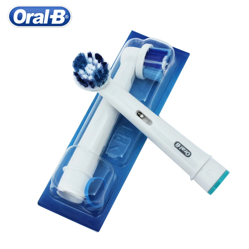 Oral B Replaceable Brush Heads EB20 Precision Clean 2 Or 4 Heads Gum Care Daily Dental Plaque Removal Adults Teeth Stains