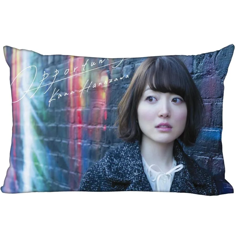 

35x45cm Pillowcase Hanazawa Kana Rectangle Pillowcases Bed Home Living Room Pillow Covers One Side Custom gift