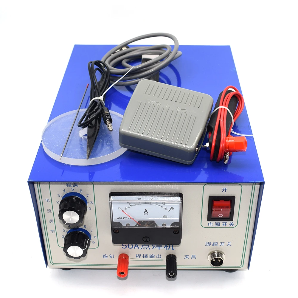 50A Spot Welder 300W Jewelry Welding Machine 220V Spot Welding Machine