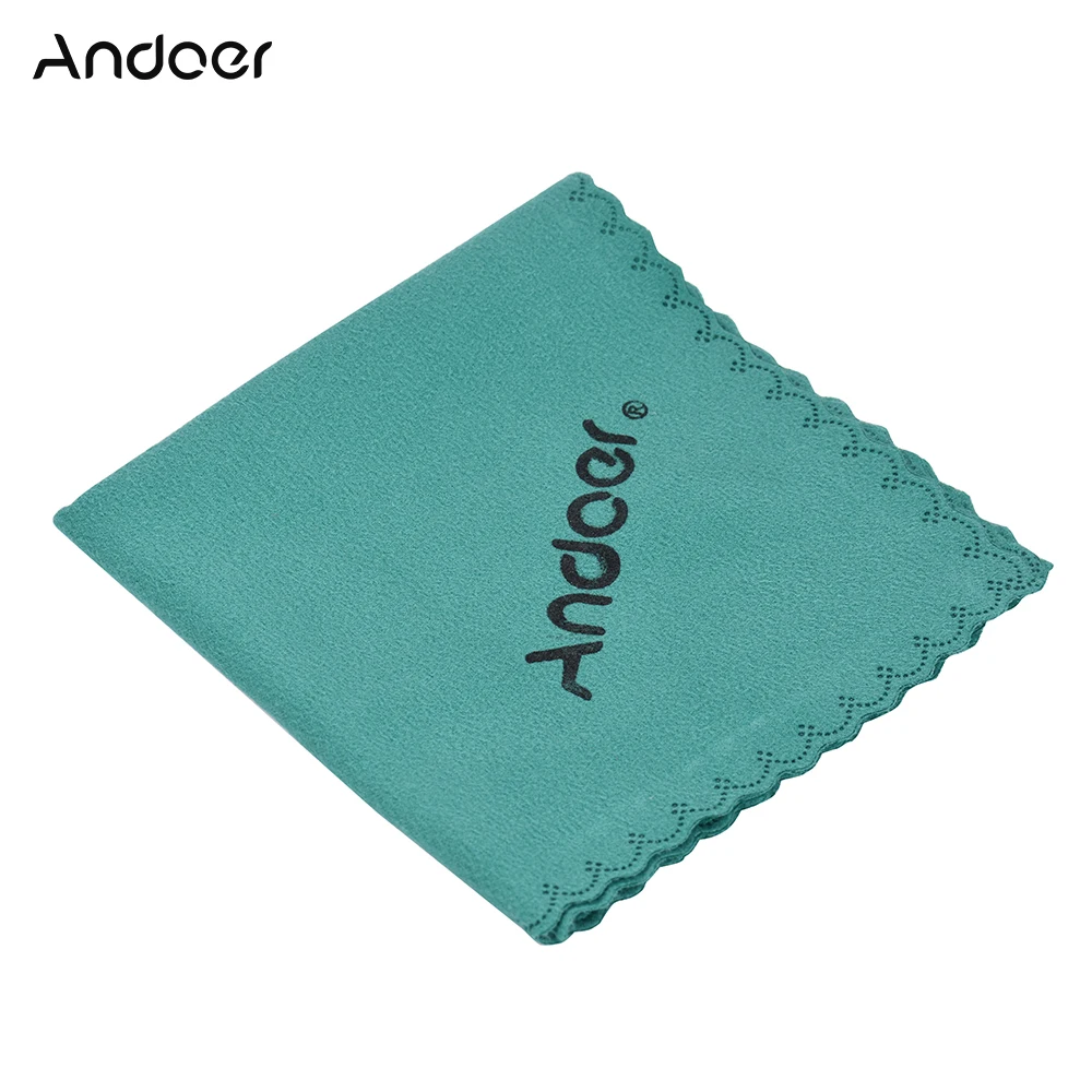 Andoer Cleaning Cloth Screen Glass Lens Cleaner Camera Cleaning for Canon Nikon DSLR Camera Camcoder iPhone iPad Tablet Computer