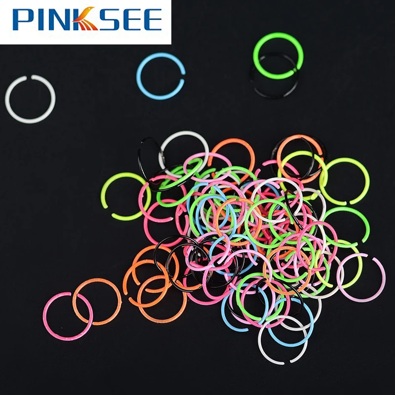 20PCS Multicolors Medico Narice Naso Finto Cerchio Clip Sul Naso Anelli Setto Piercing Del Corpo Bijoux Gioielli Per Le Donne All'ingrosso