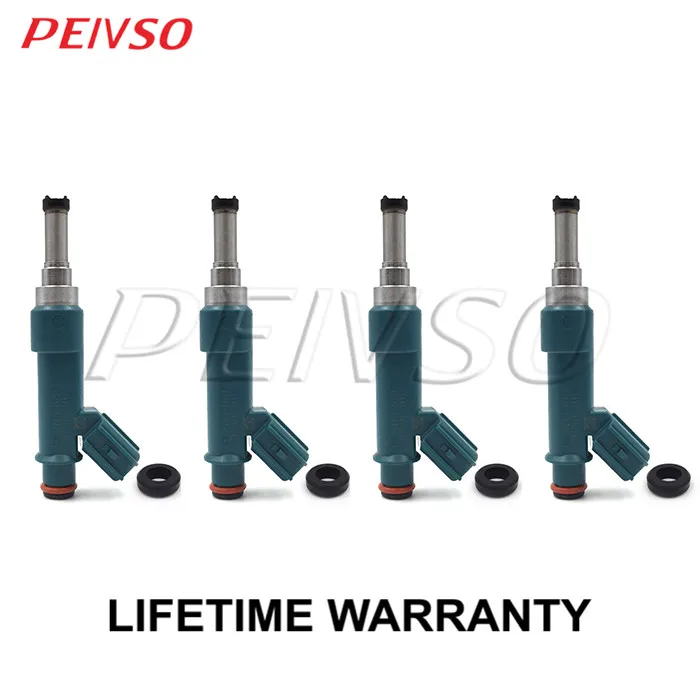 

PEIVSO 4pcs 23250-37020 23209-39195 23209-37020 Fuel Injector For LEXUS CT200H 2010~2011 TOYOTA NA Prius 2009~2011 1.8L 2ZR