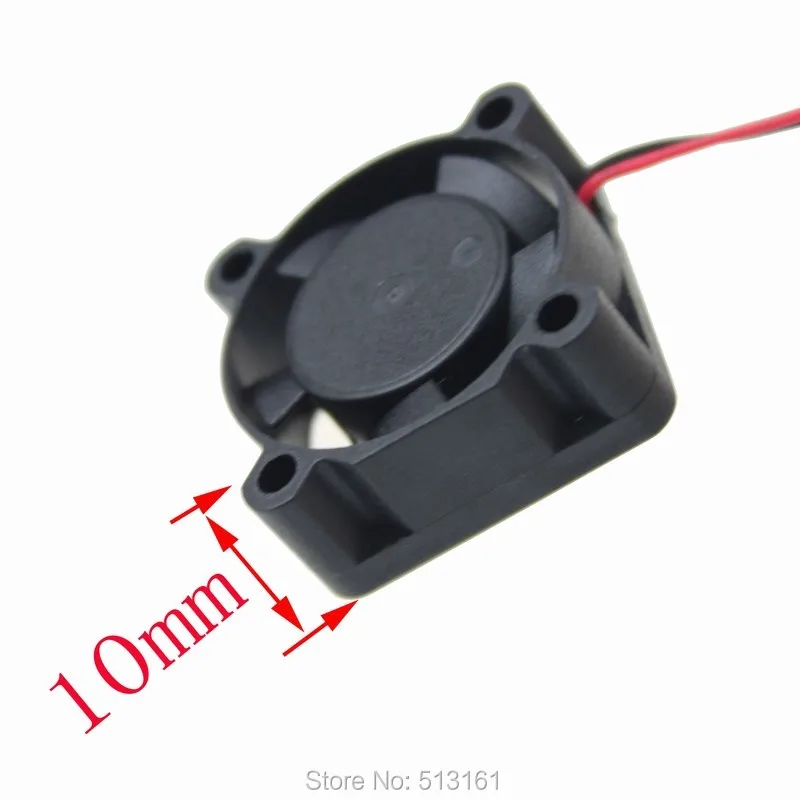 5 Cái/lô Gdstime 2510 25 mét x 25 mét x 10 mét 25 mét JST Nối DC Cooling Fan 12 V