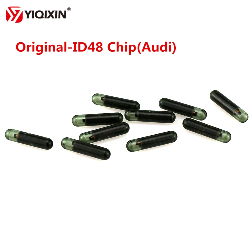 YIQIXIN 10Pcs/lot For Audi ID48 CAN Chip A2 TP25 ID48 Transponder Chip Remote Car Key Chip For Audi A3 A4 A5 A6 A6L A8 S5 S6 Q5